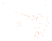 46 libraries drawn in 46 cells of 0.05 degrees, the fullest with 1.