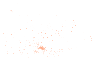 319 libraries drawn in 254 cells of 0.05 degrees, the fullest with 13.